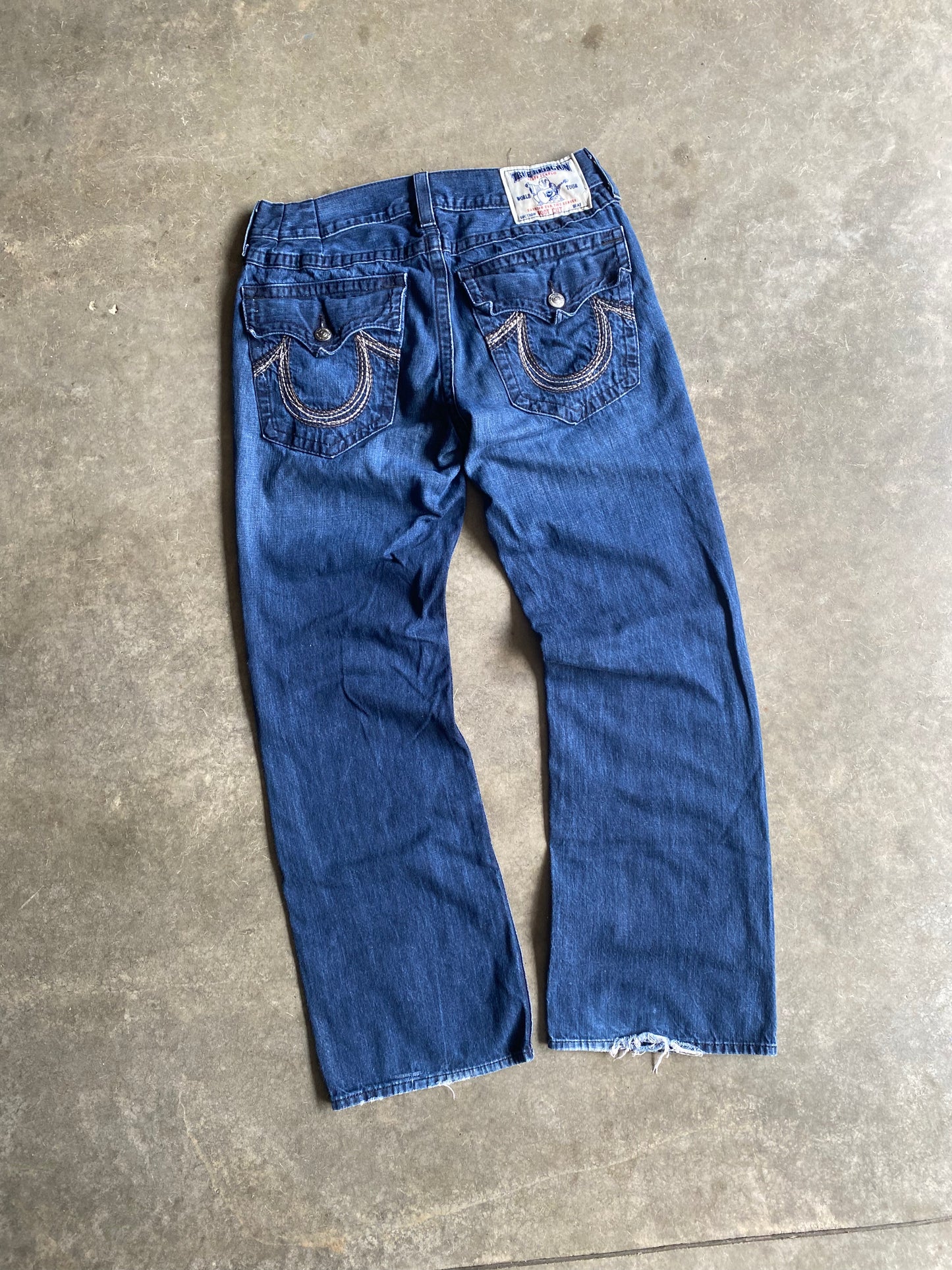 Vintage True Religion Embroidered Boot Cup Pants