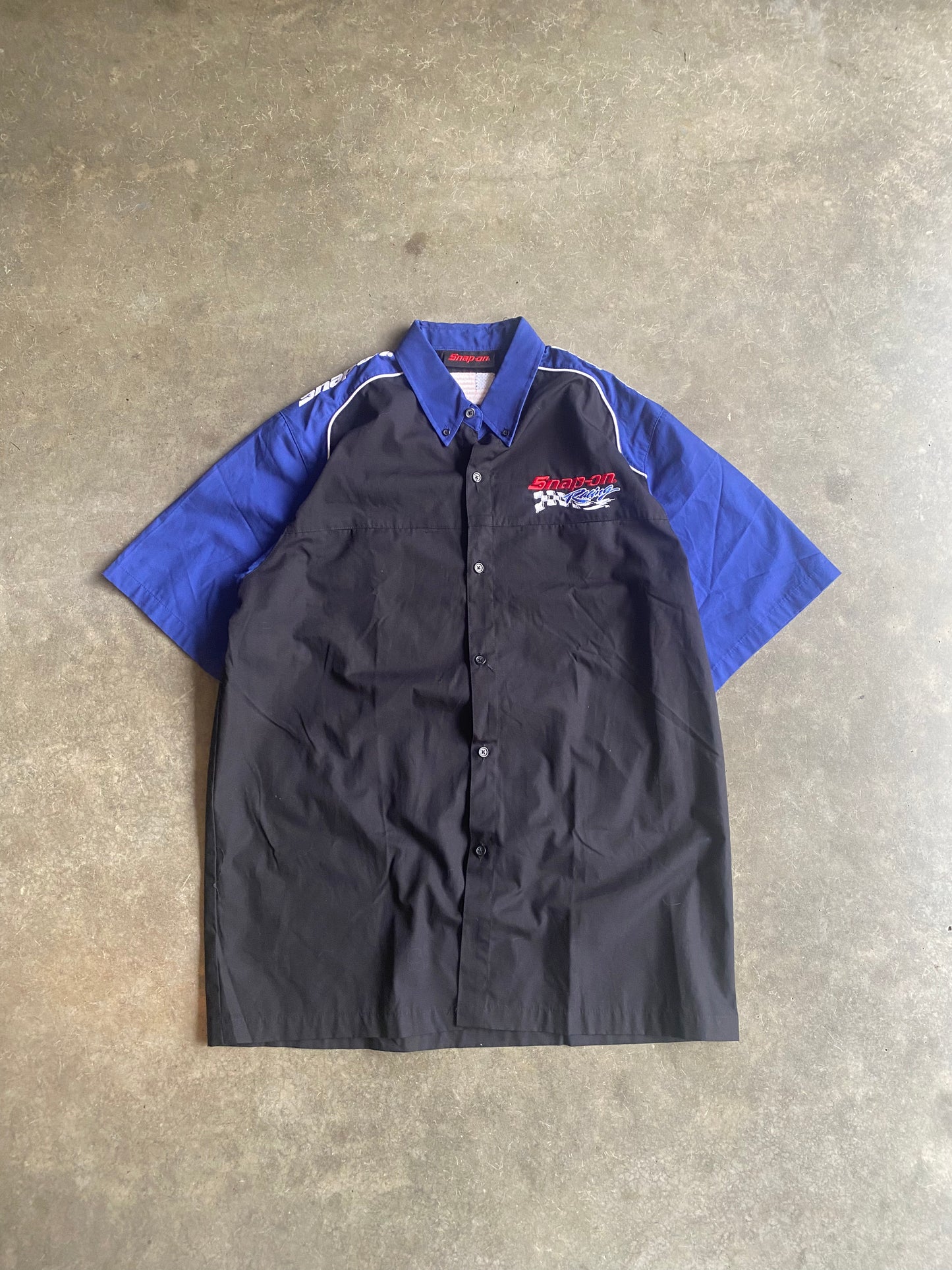 Vintage Snap-On Racing Button Down Shirt - L