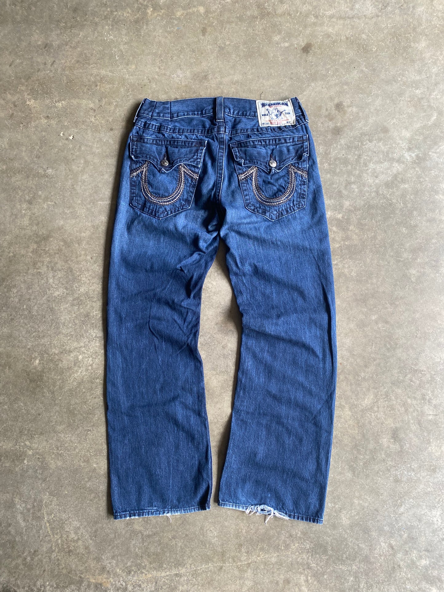 Vintage True Religion Embroidered Boot Cup Pants