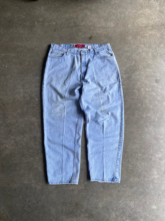 Vintage Levi Silver Tag Made in U.S.A Light Washed Pants