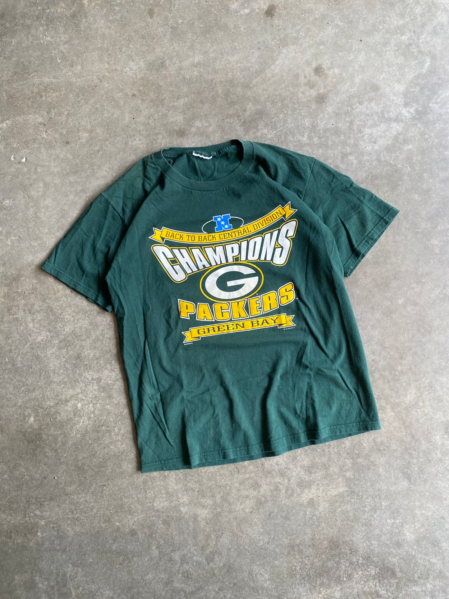 Vintage Green Bay Packers Champions Tee - XL