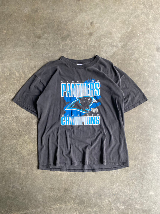 Vintage Carolina Panthers Faded Tee - XL