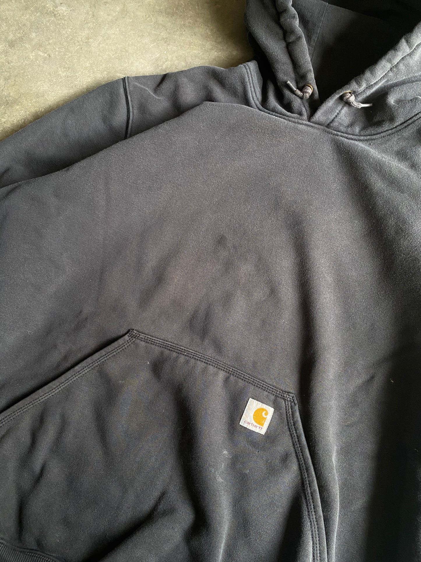 Vintage Carhartt Faded Essential Hoodie - XXL