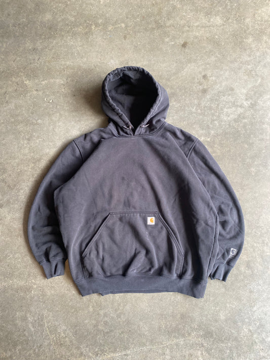 Vintage Carhartt Faded Essential Hoodie - XXL