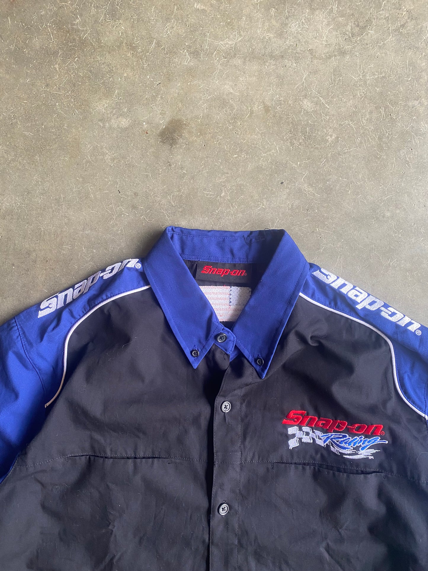 Vintage Snap-On Racing Button Down Shirt - L