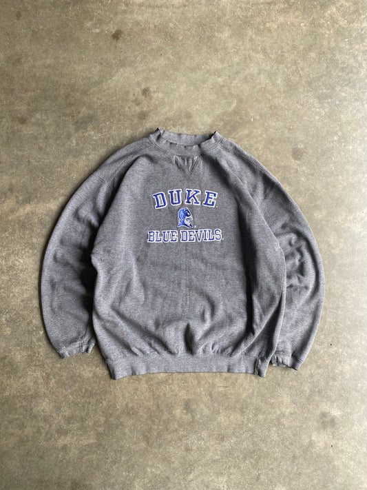 Vintage Duke University Embroidered Crewneck - L