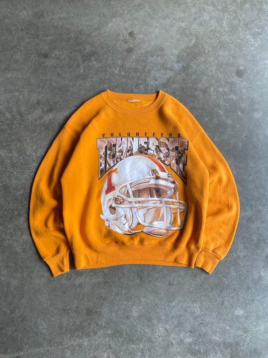 Vintage Tennessee Volunteers Nutmeg Made in U.S.A Crewneck - L