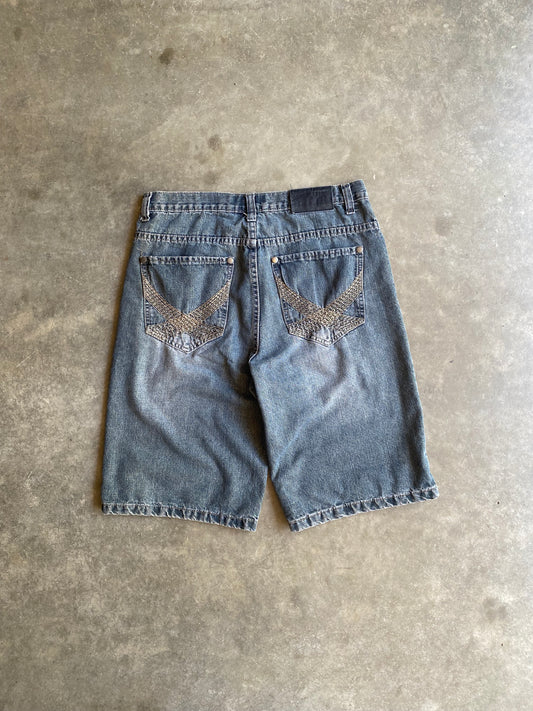 Vintage VR Brand Embroidered Baggy Shorts