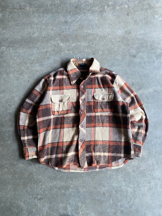 Vintage Contemporary Sportswear Multi-Color Flannel - XL