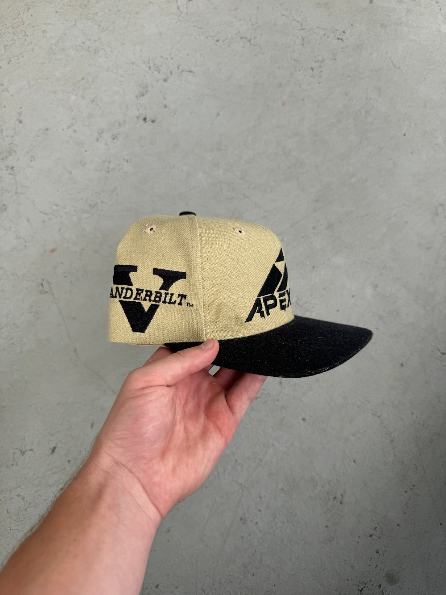 Vintage Vanderbilt Basketball Apex Hat