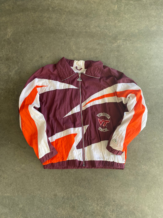 Vintage Virginia Tech Windbreaker - XL