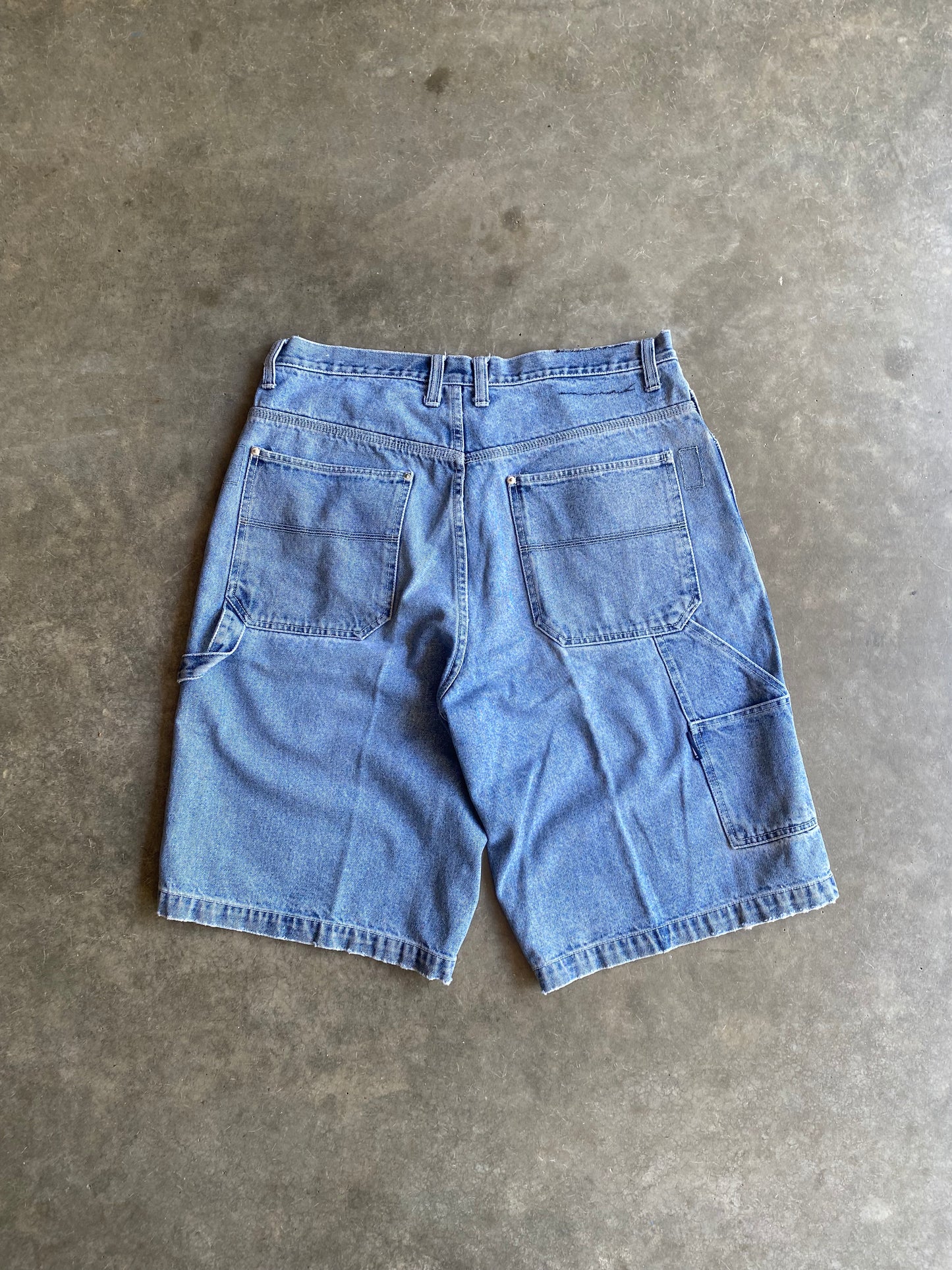 Vintage Koman Jeans Light Washed Baggy Shorts