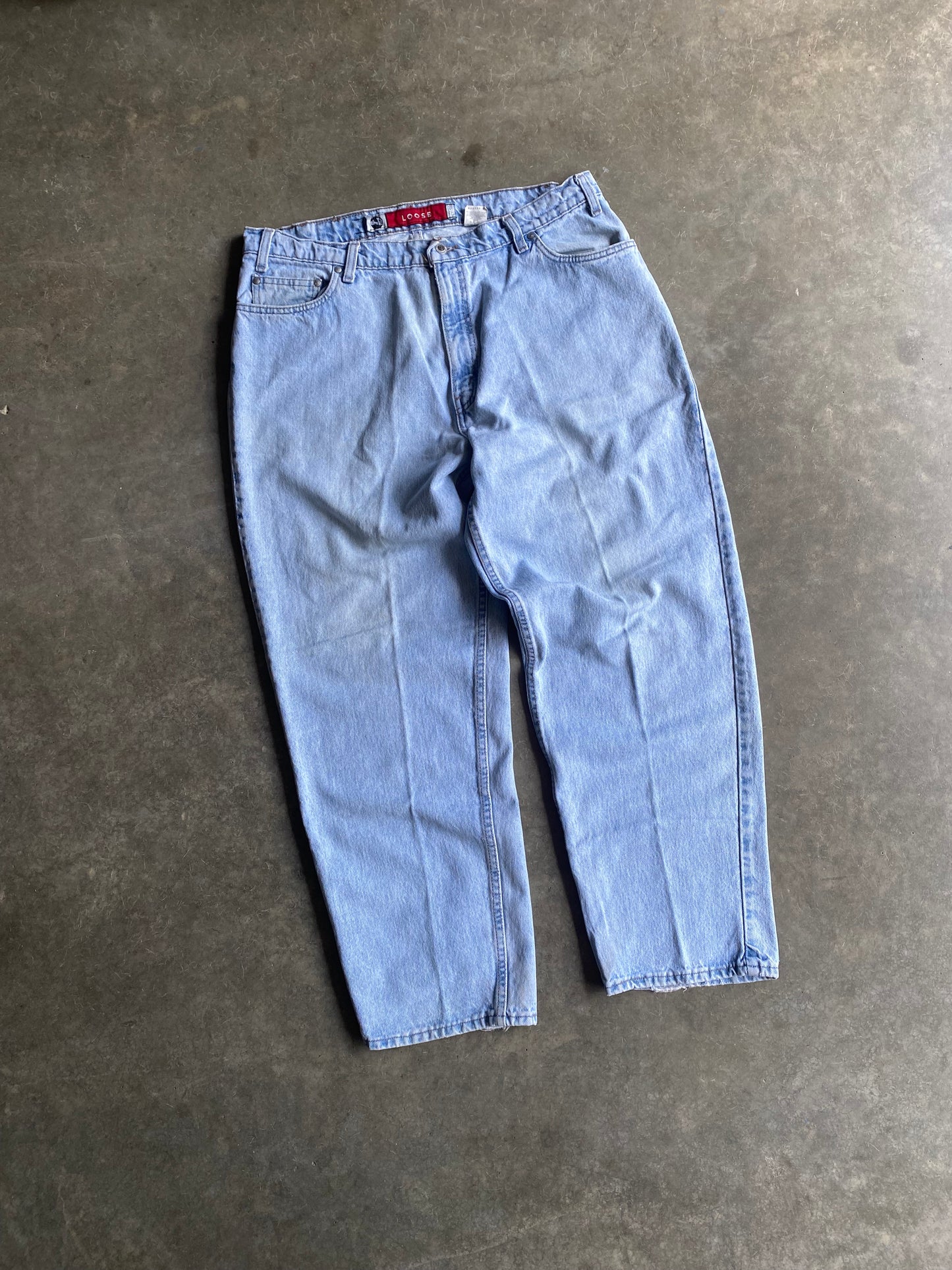 Vintage Levi Silver Tag Made in U.S.A Light Washed Pants