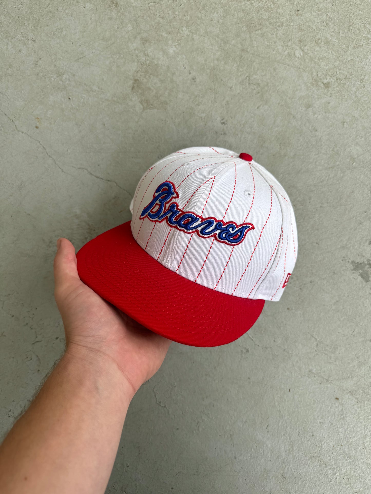 Vintage Atlanta Braves Pin Strap Hat