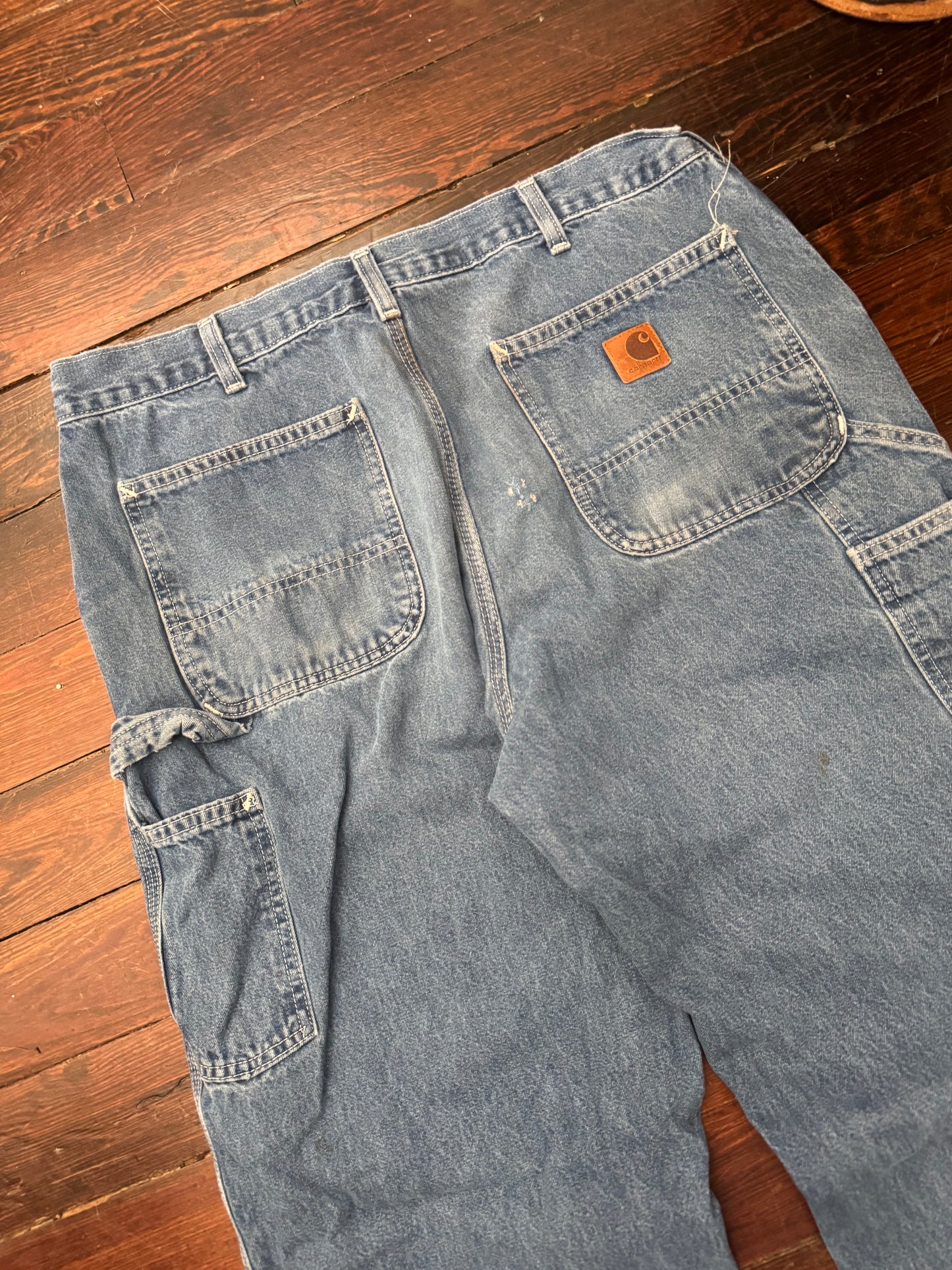 Vintage Carhartt Size 36x32 Carpenter Jeans