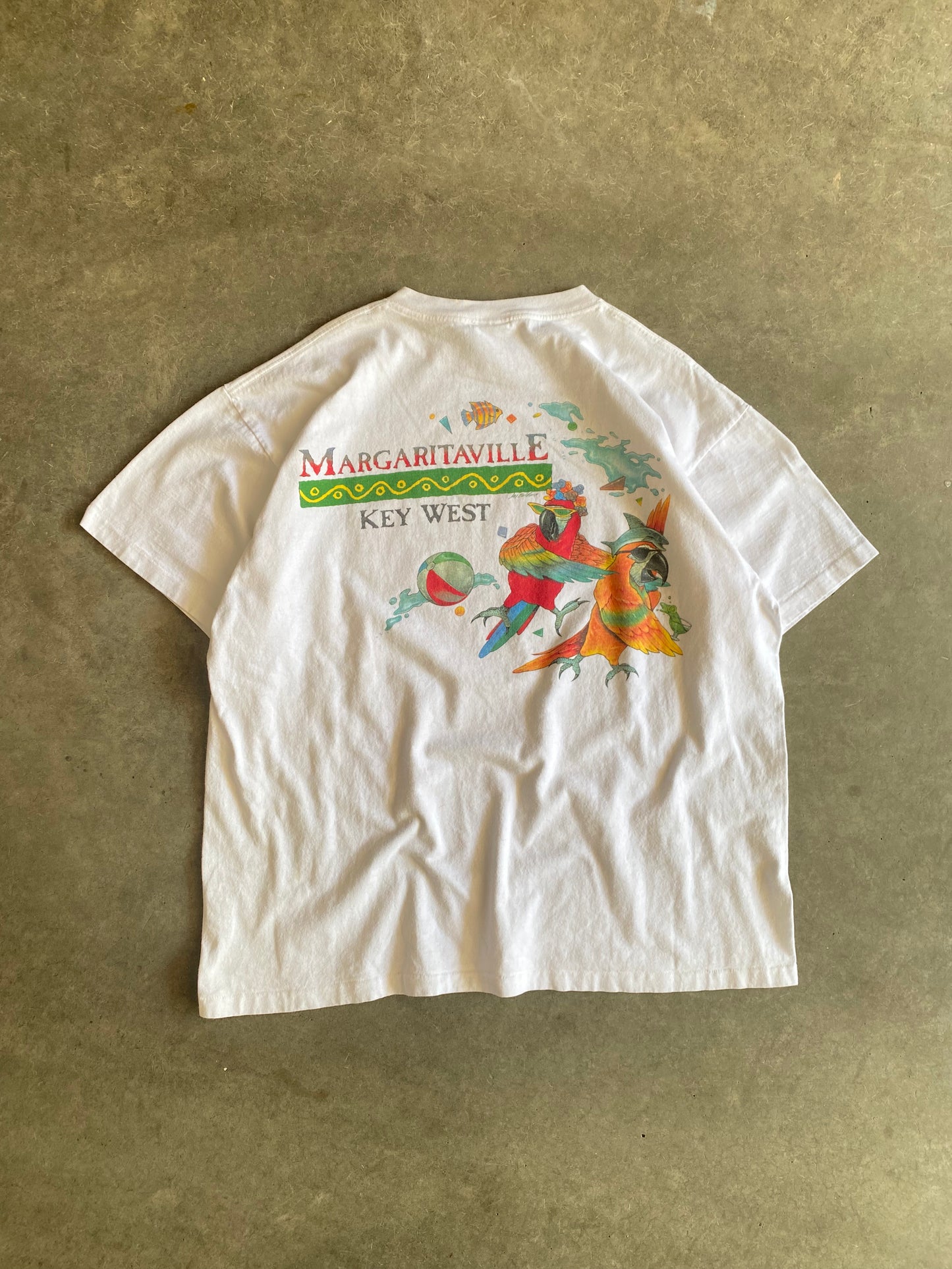 Vintage Jimmy Buffett Margaritaville Vintage Tee - XL