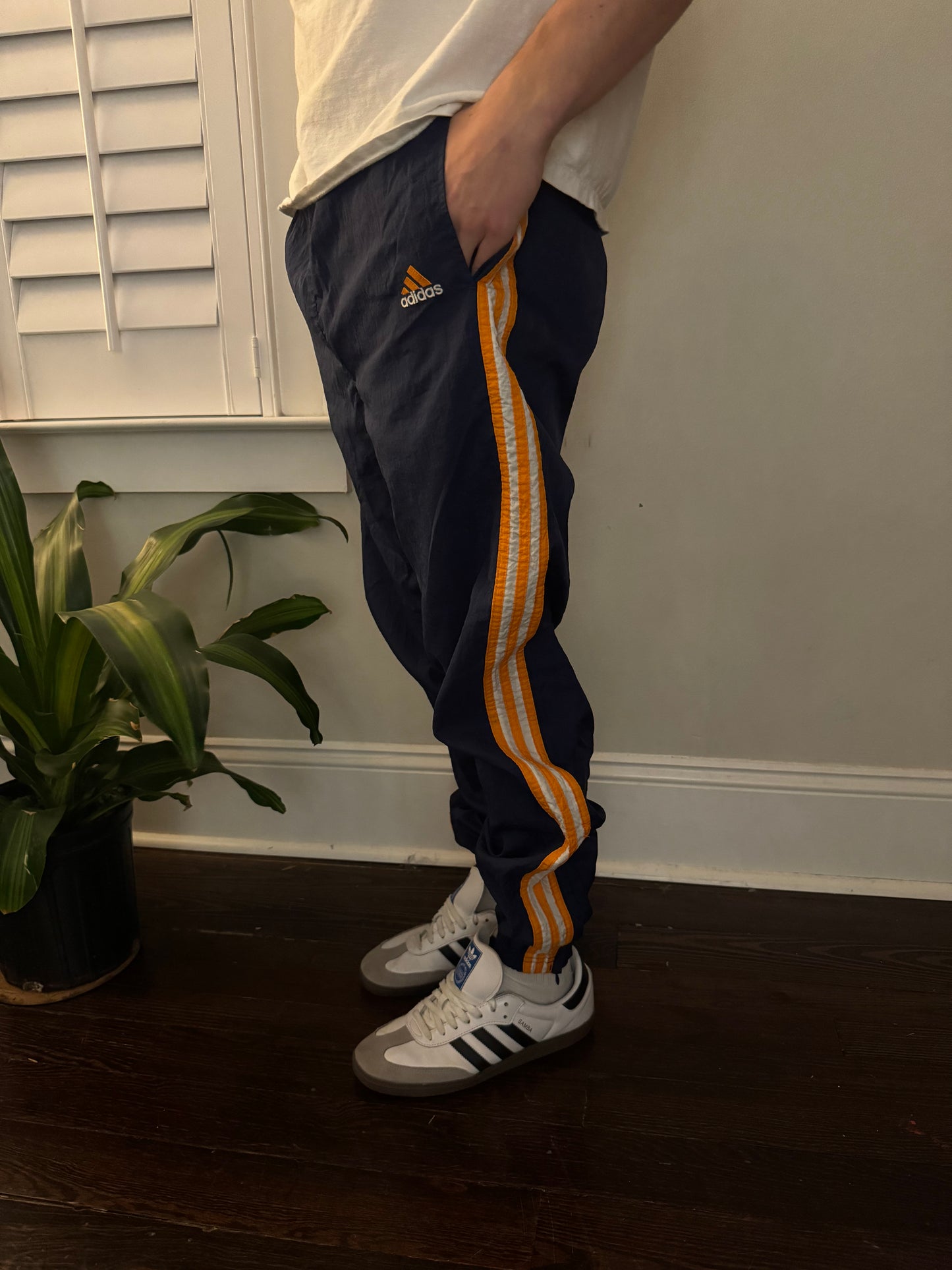 Vintage Adidas Striped Essential Track Pants