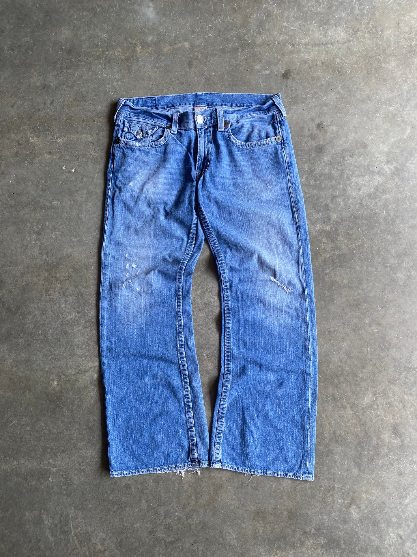 Vintage True Religion Boot Cut Baggy Pants