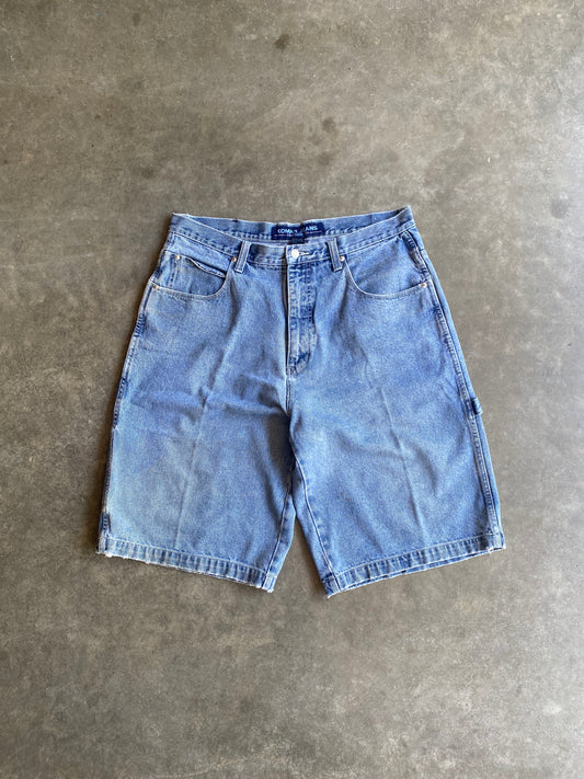 Vintage Koman Jeans Light Washed Baggy Shorts