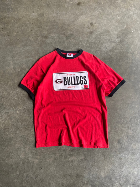 Vintage Georgia Bulldogs Nike Ringer Tee - M