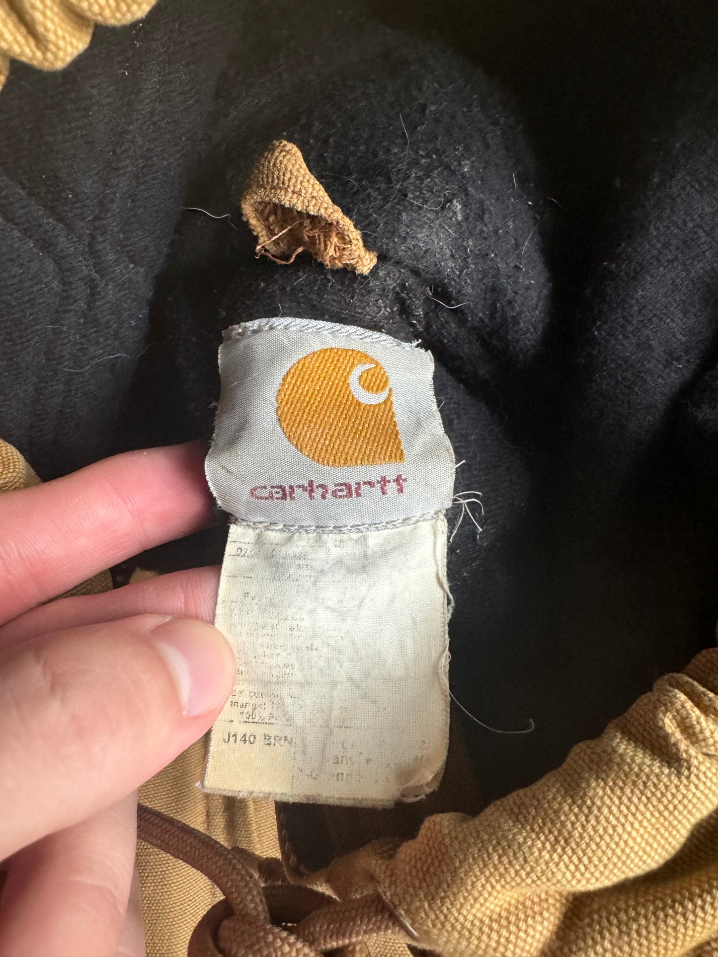 Vintage Carhartt Faded Distressed Workwear Jacket