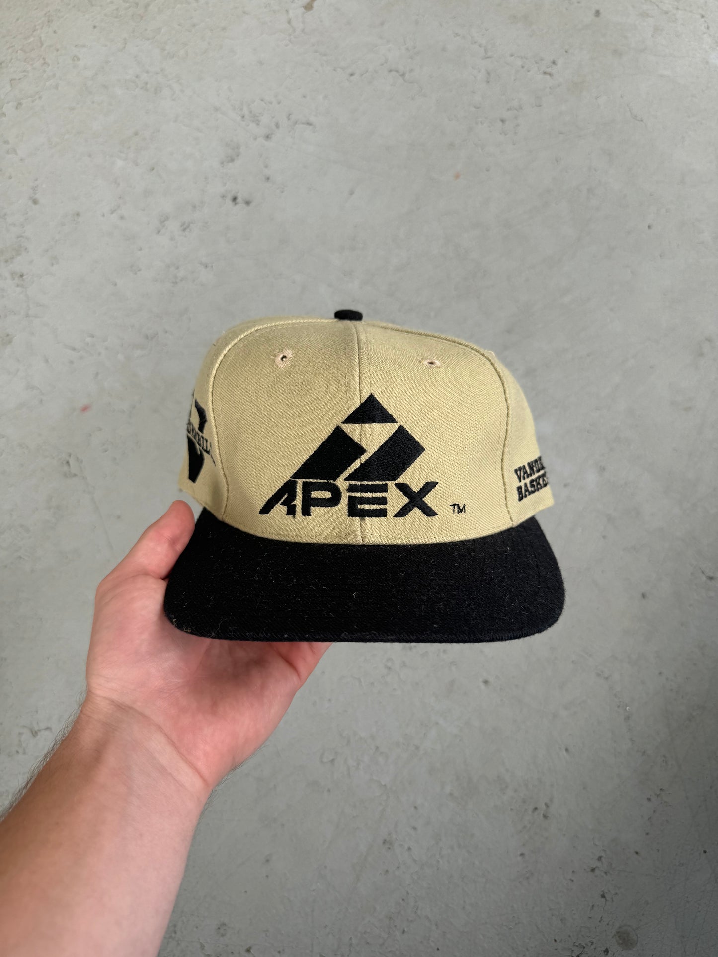 Vintage Vanderbilt Basketball Apex Hat