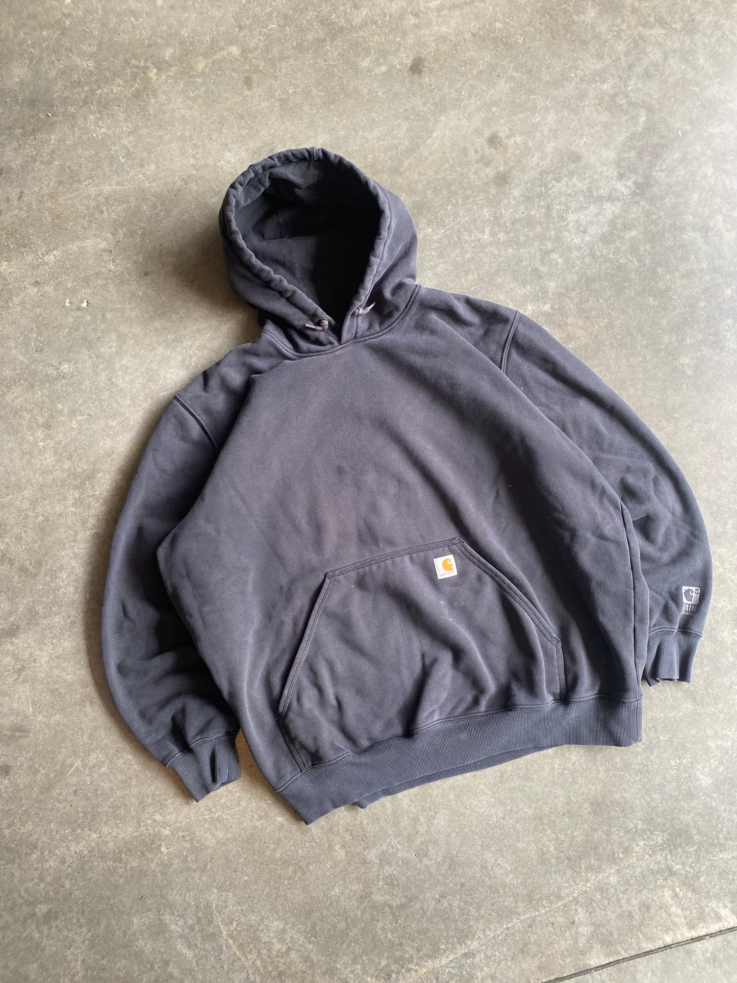 Vintage Carhartt Faded Essential Hoodie - XXL