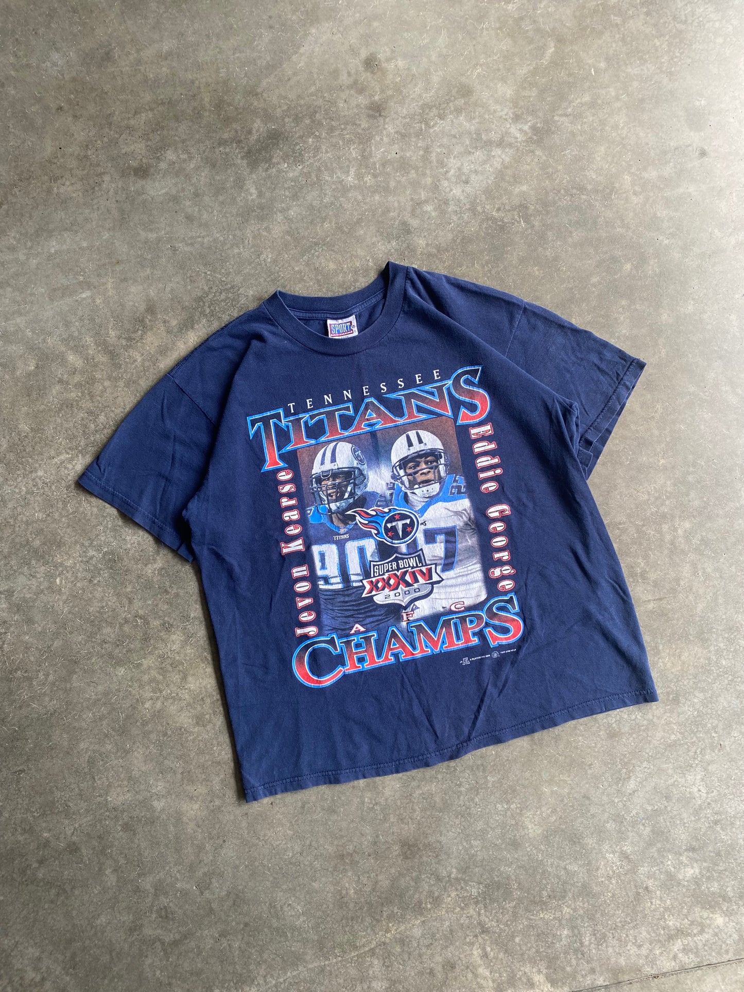 Vintage Tennessee Titans Champs  - L