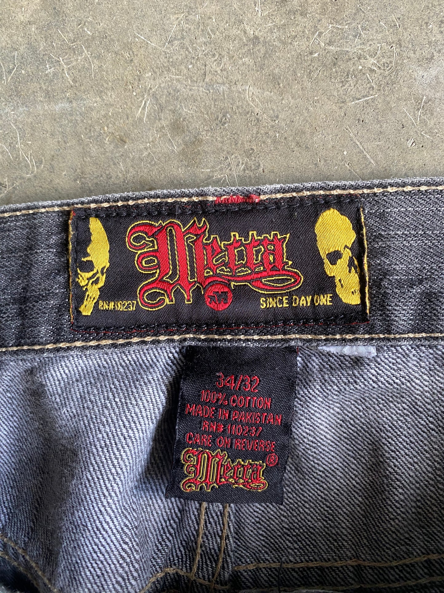 Vintage Mecca Faded Baggy Pants